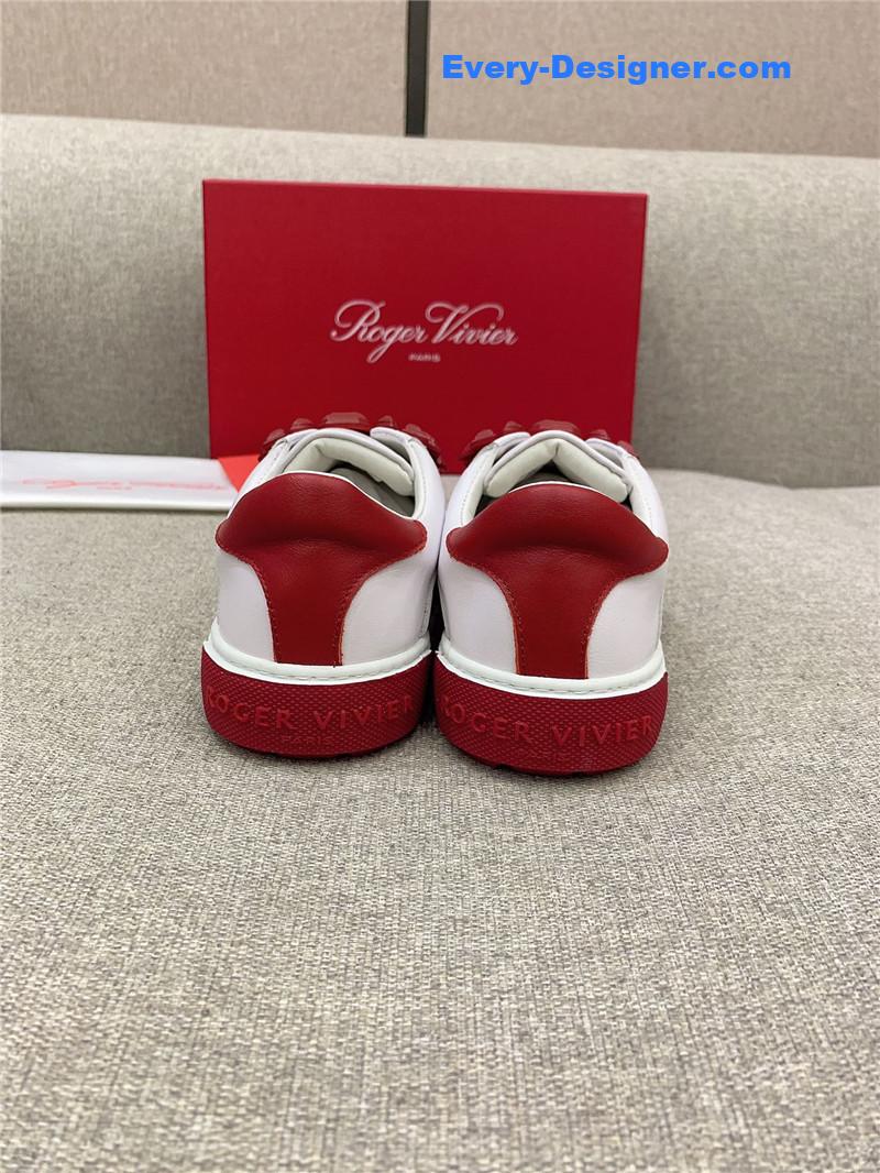 roger u1u1er new d1am0nd buckle casual shoes