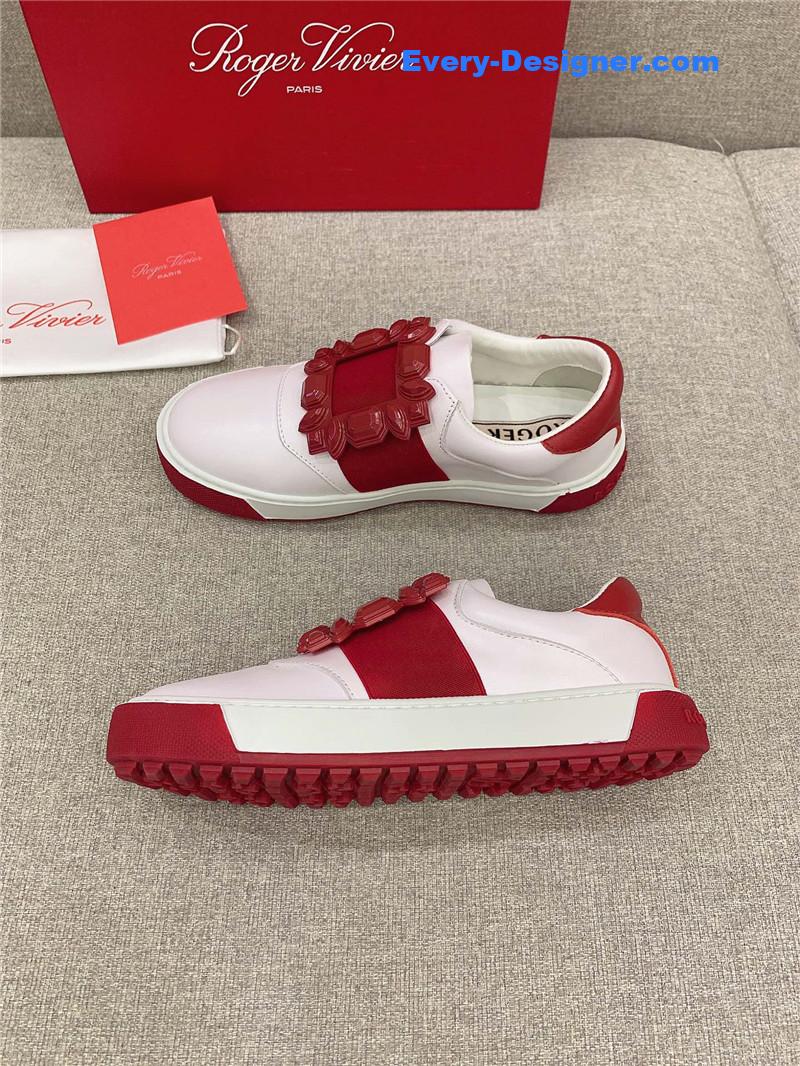 roger u1u1er new d1am0nd buckle casual shoes