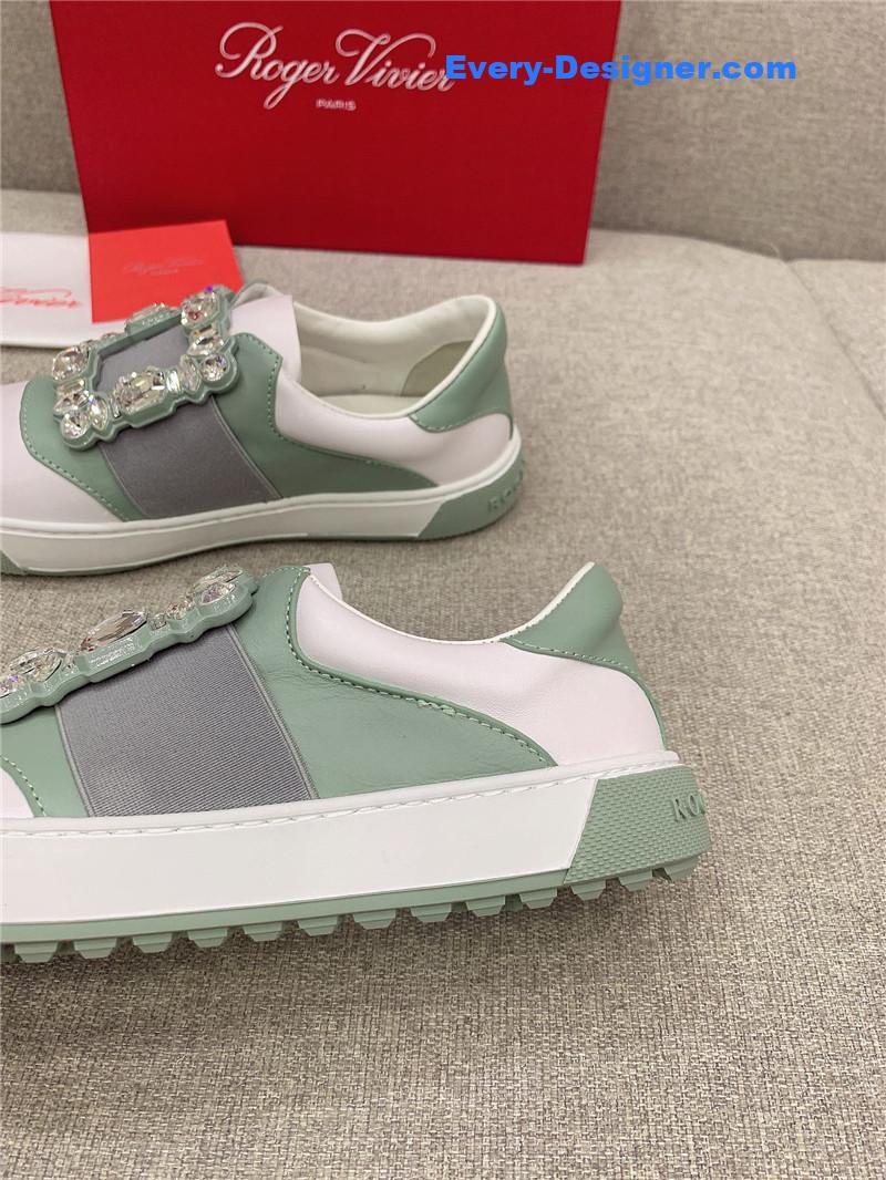 roger u1u1er new d1am0nd buckle casual shoes