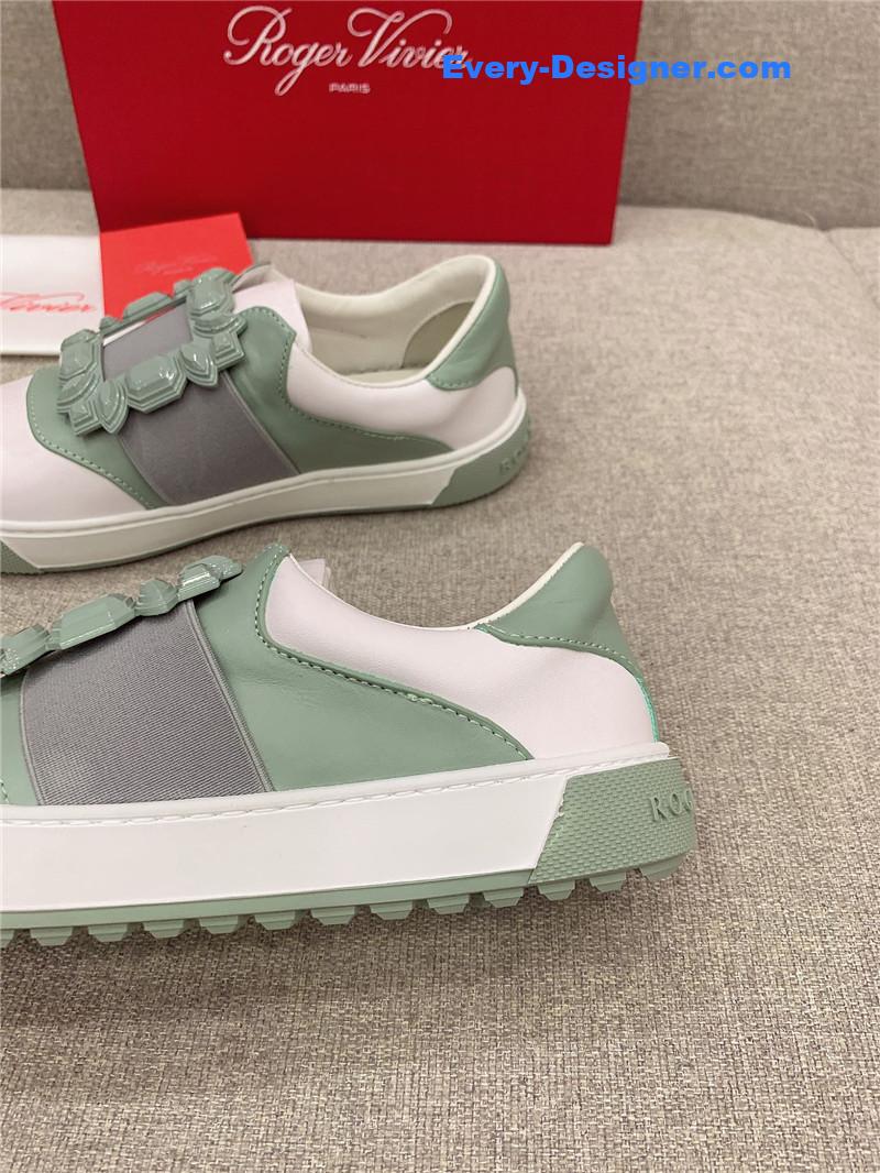 roger u1u1er new d1am0nd buckle casual shoes