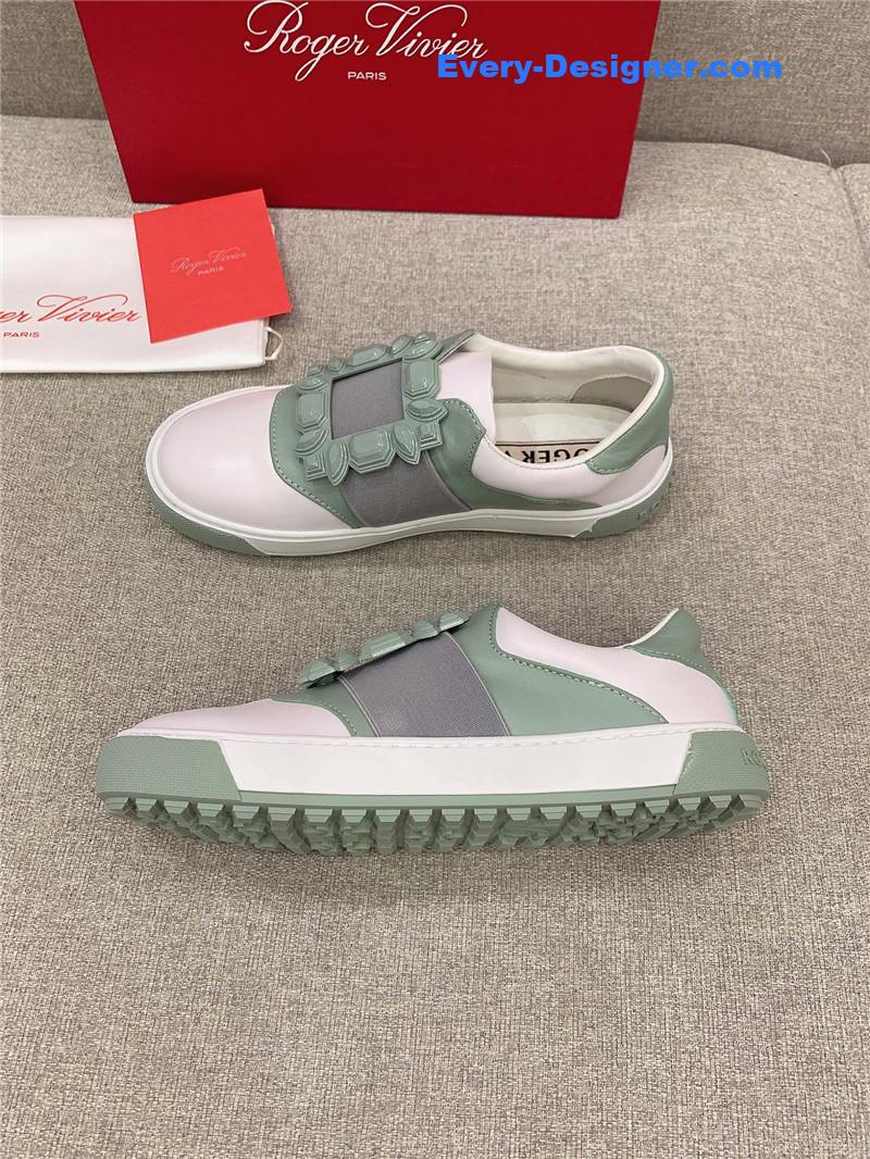roger u1u1er new d1am0nd buckle casual shoes