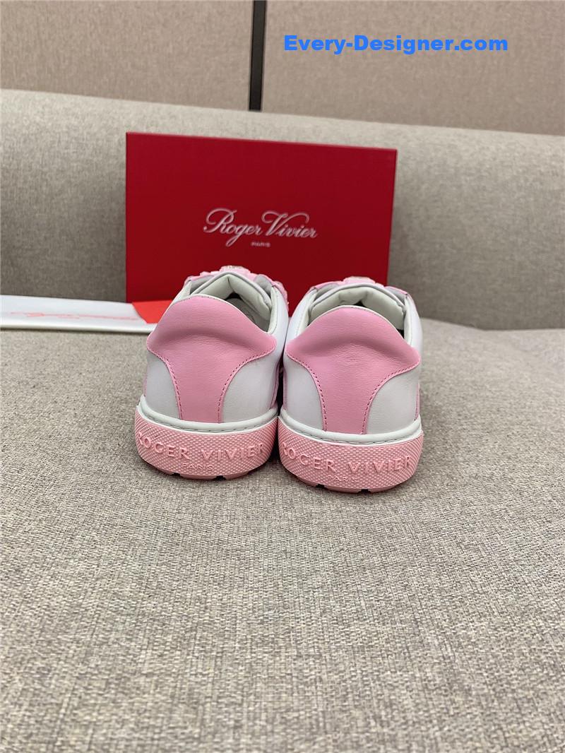 roger u1u1er new d1am0nd buckle casual shoes