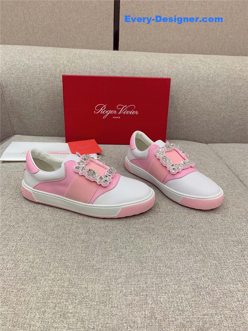 roger u1u1er new d1am0nd buckle casual shoes