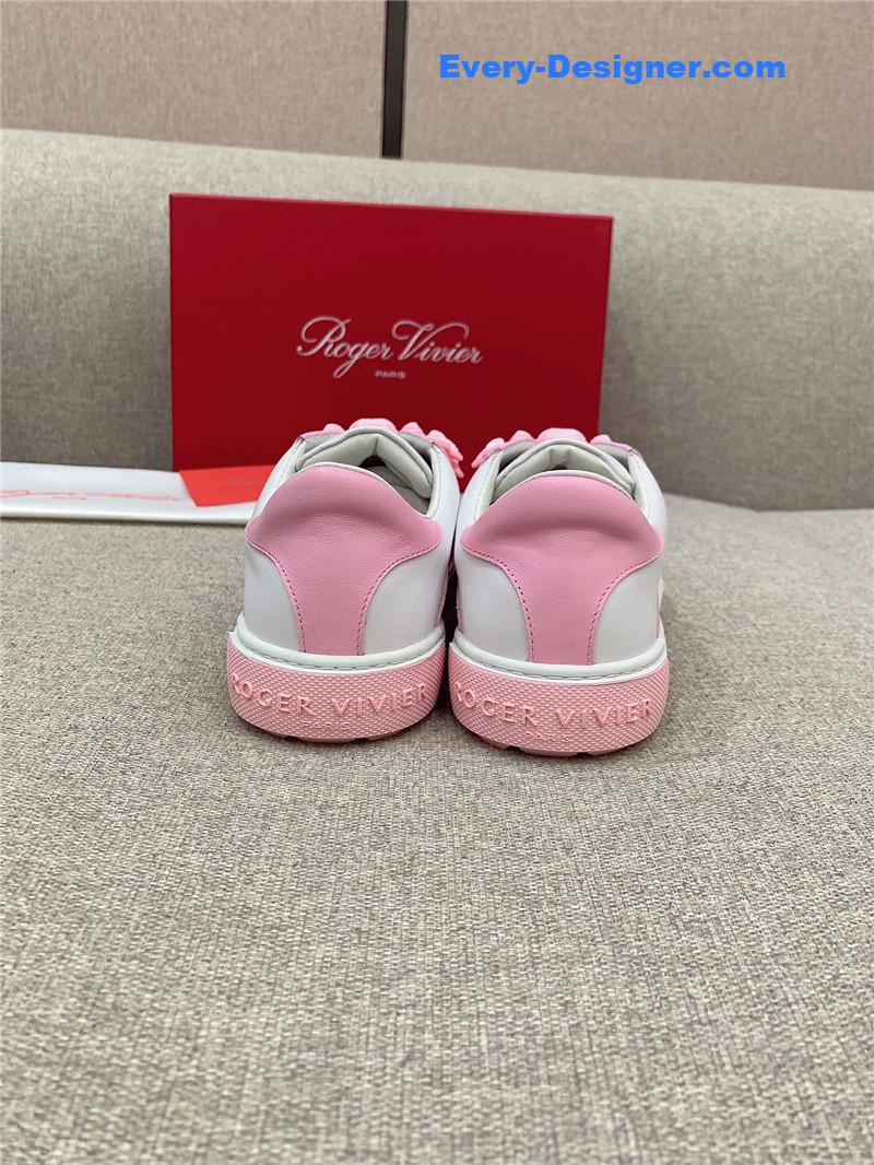 roger u1u1er new d1am0nd buckle casual shoes