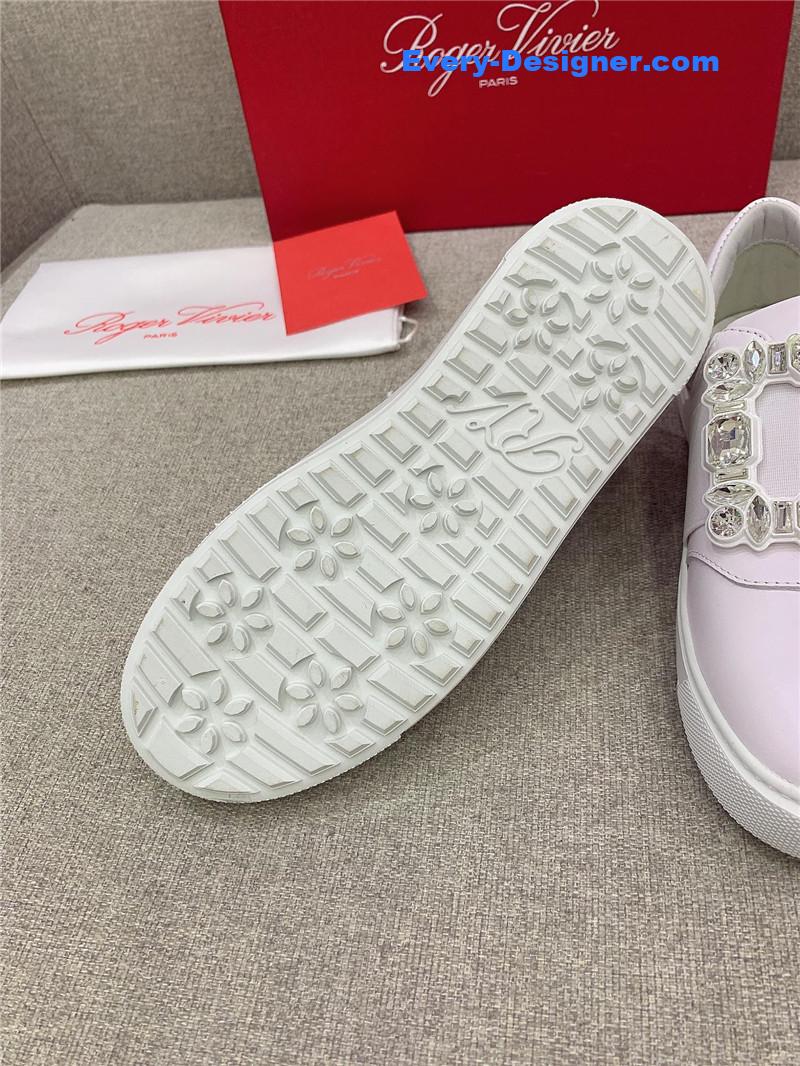 roger u1u1er new d1am0nd buckle casual shoes