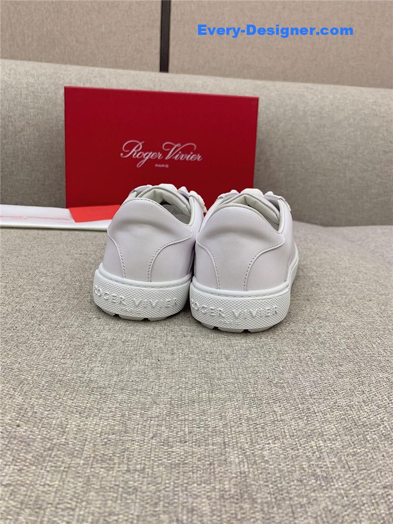 roger u1u1er new d1am0nd buckle casual shoes