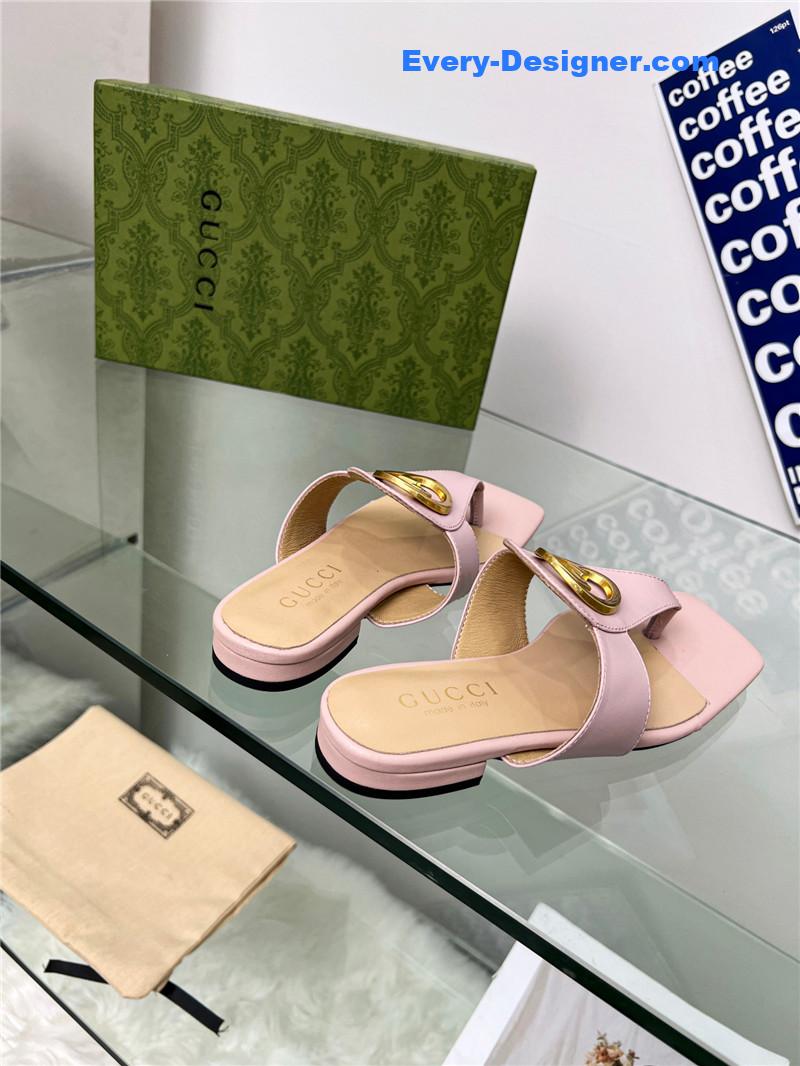 Gvc*1 flat heel slippers