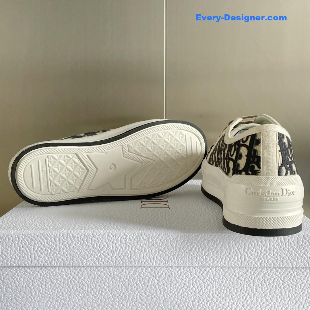 D10r couple platform canvas shoes