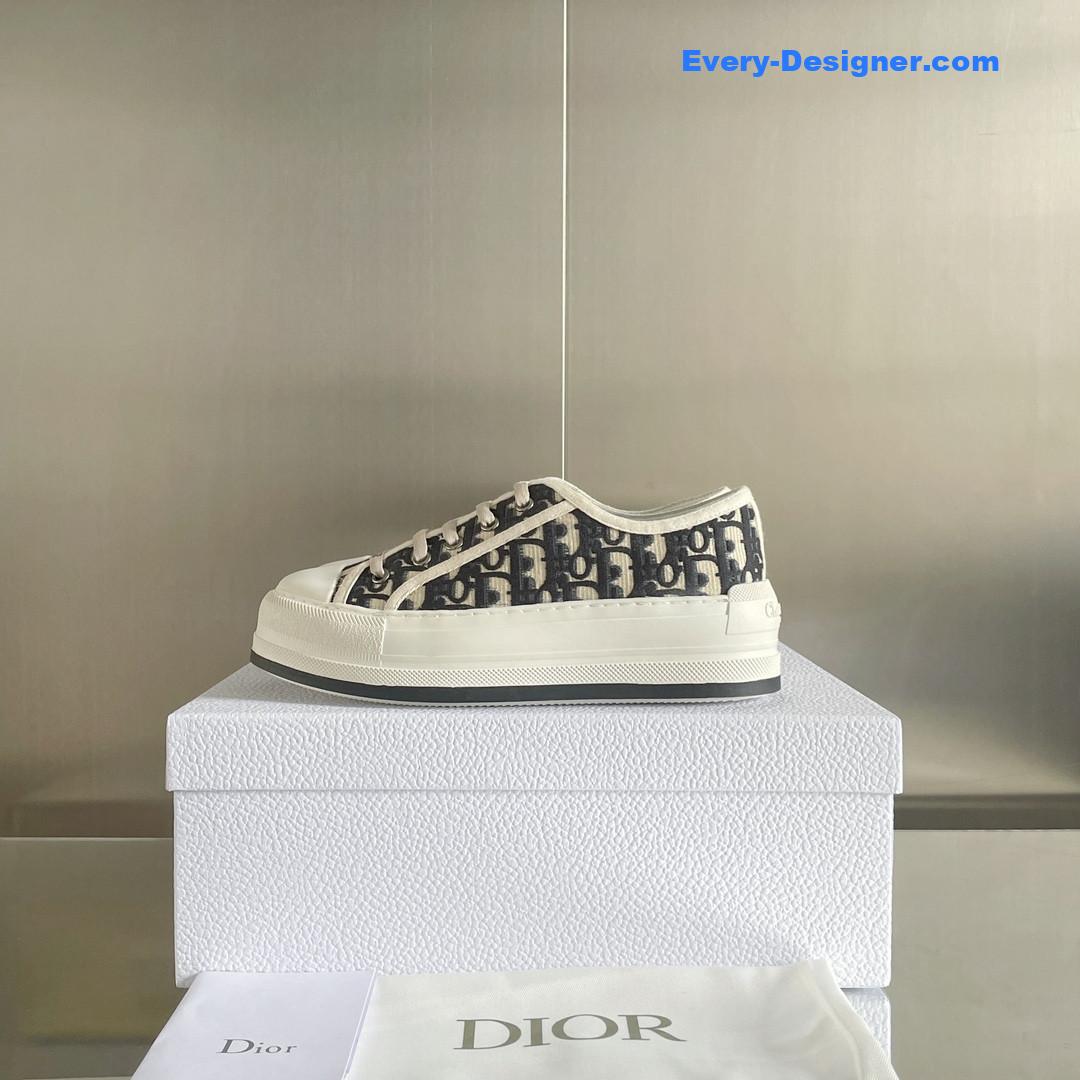 D10r couple platform canvas shoes