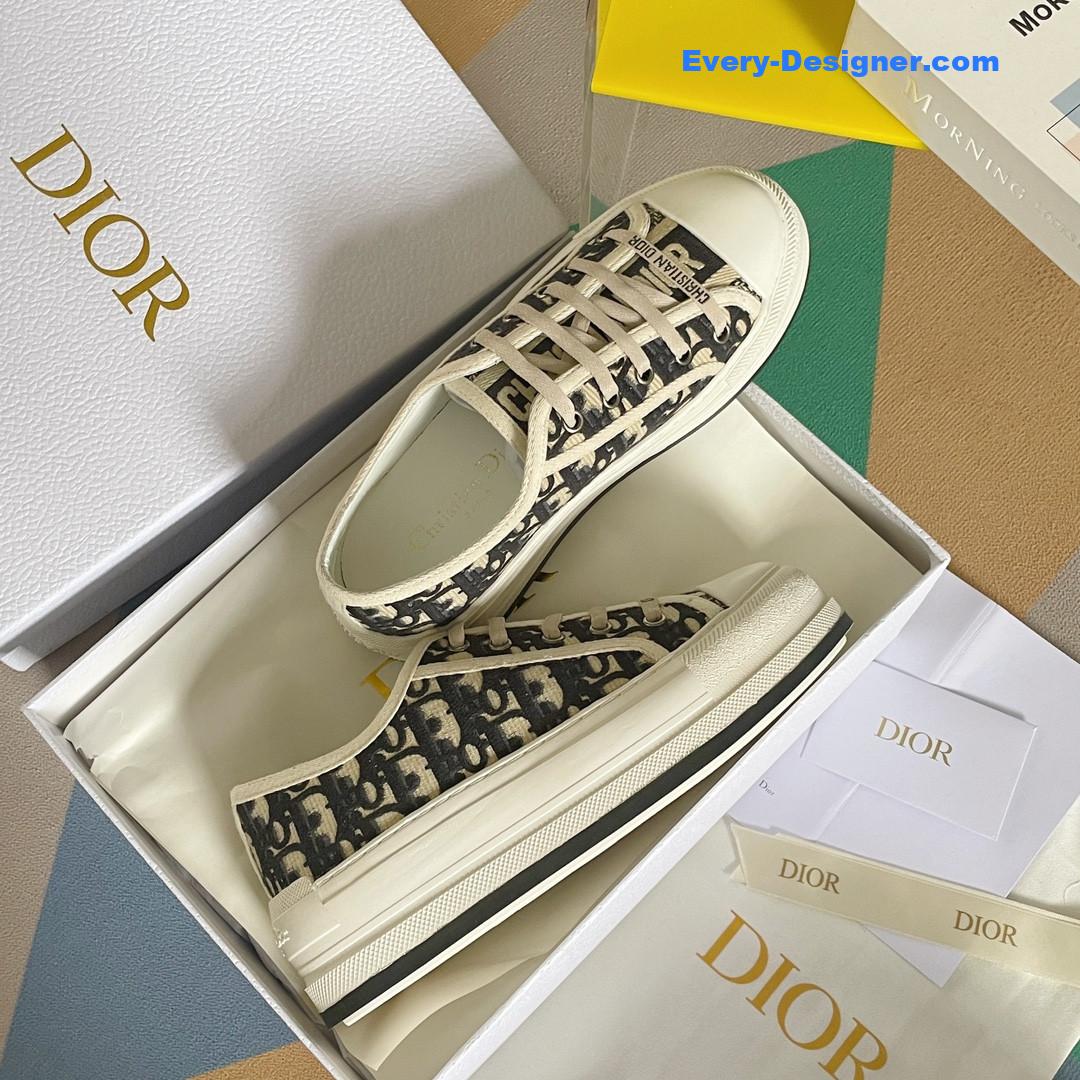 D10r couple platform canvas shoes