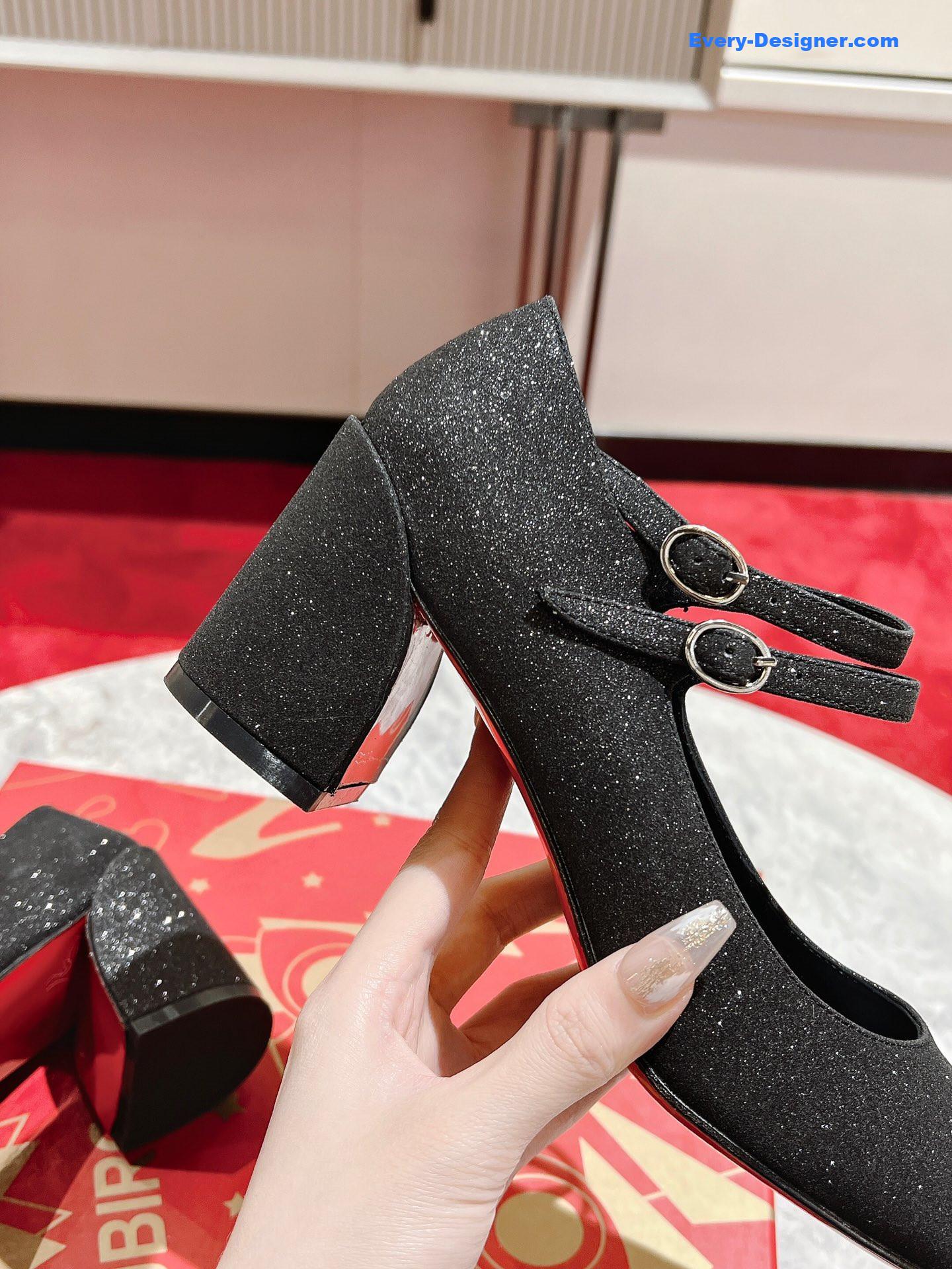 Chr1st1an louboutin mary jane shoes