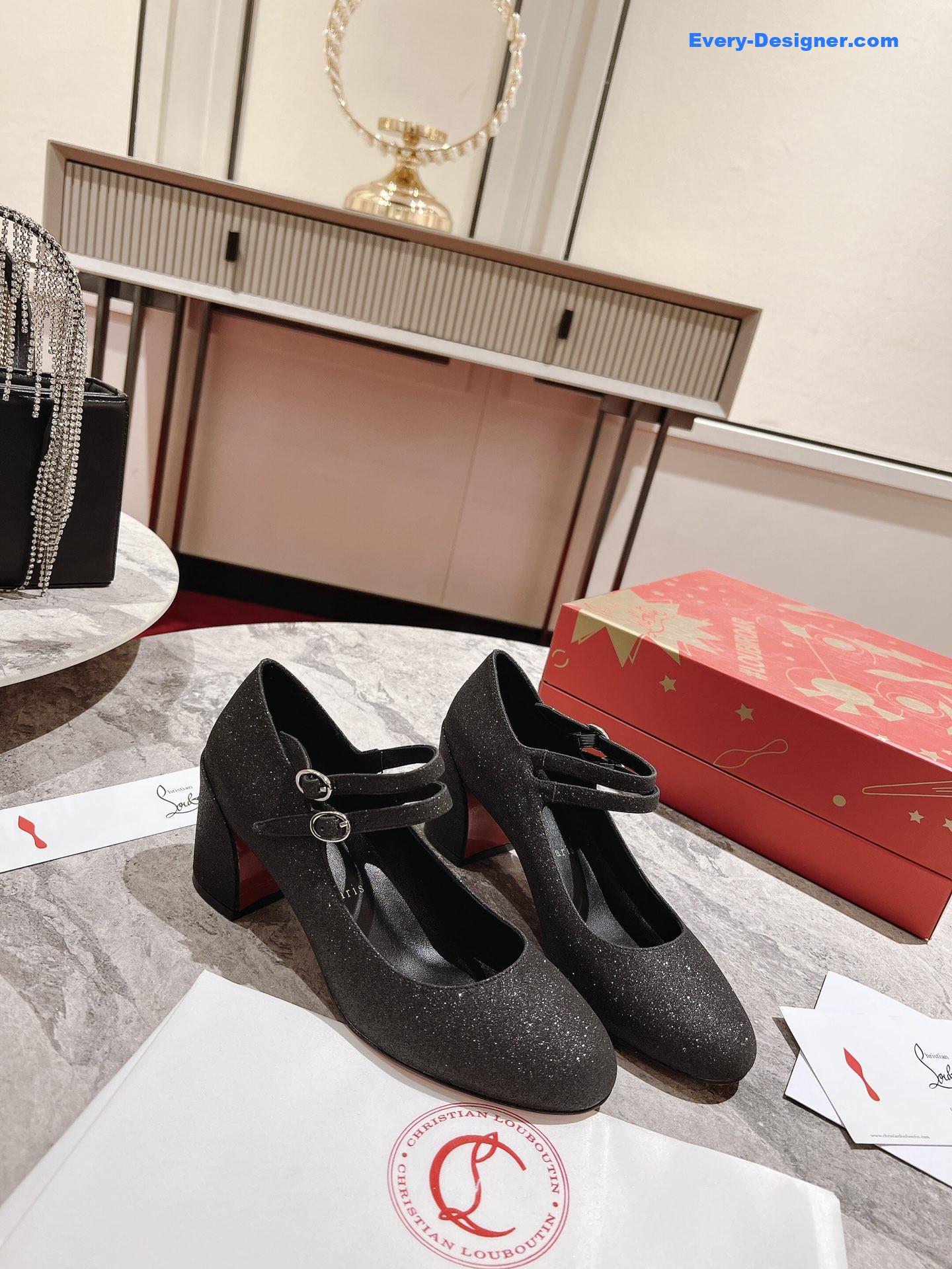 Chr1st1an louboutin mary jane shoes