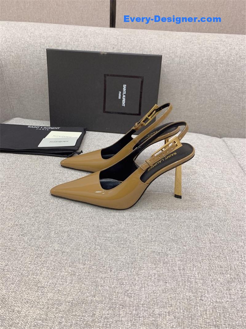 Versace Pointed Toe Heels Sandals