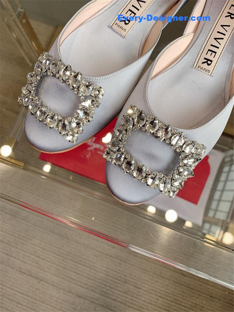 roger u1u1er new hollow square buckle flat bottom