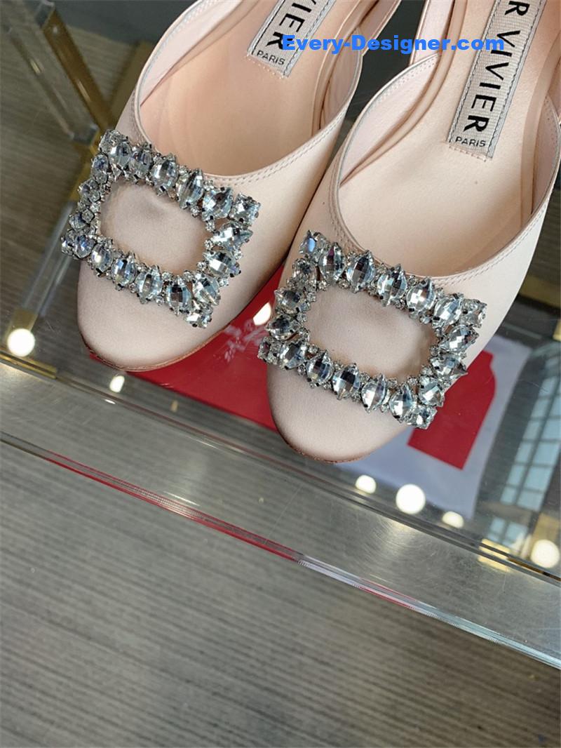 roger u1u1er new hollow square buckle flat bottom