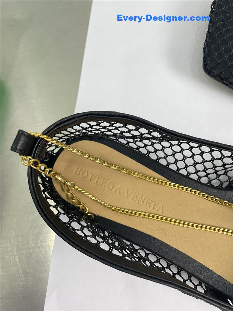 b0tt*ga Ven*ta new color mesh sexy series chain shoes