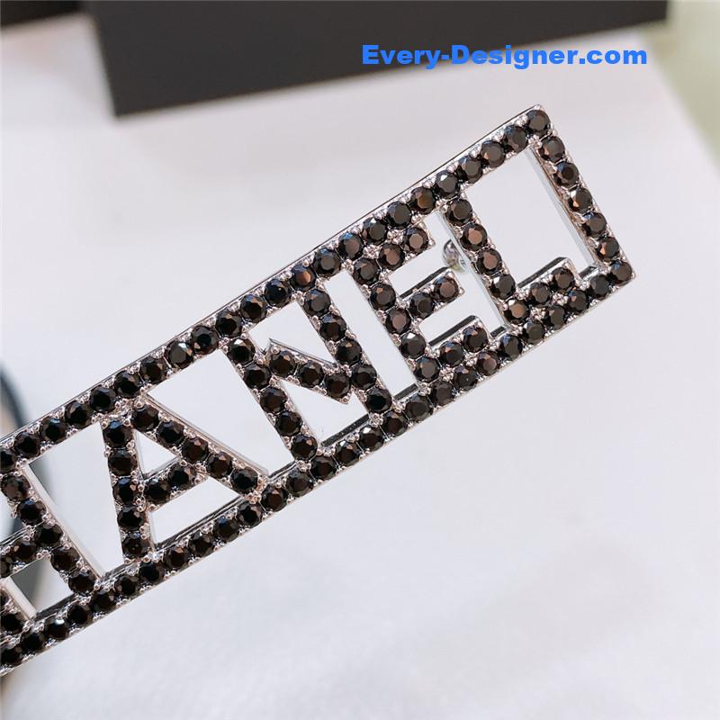 ch**el stainless steel buckle D1am0nd calfskin belt