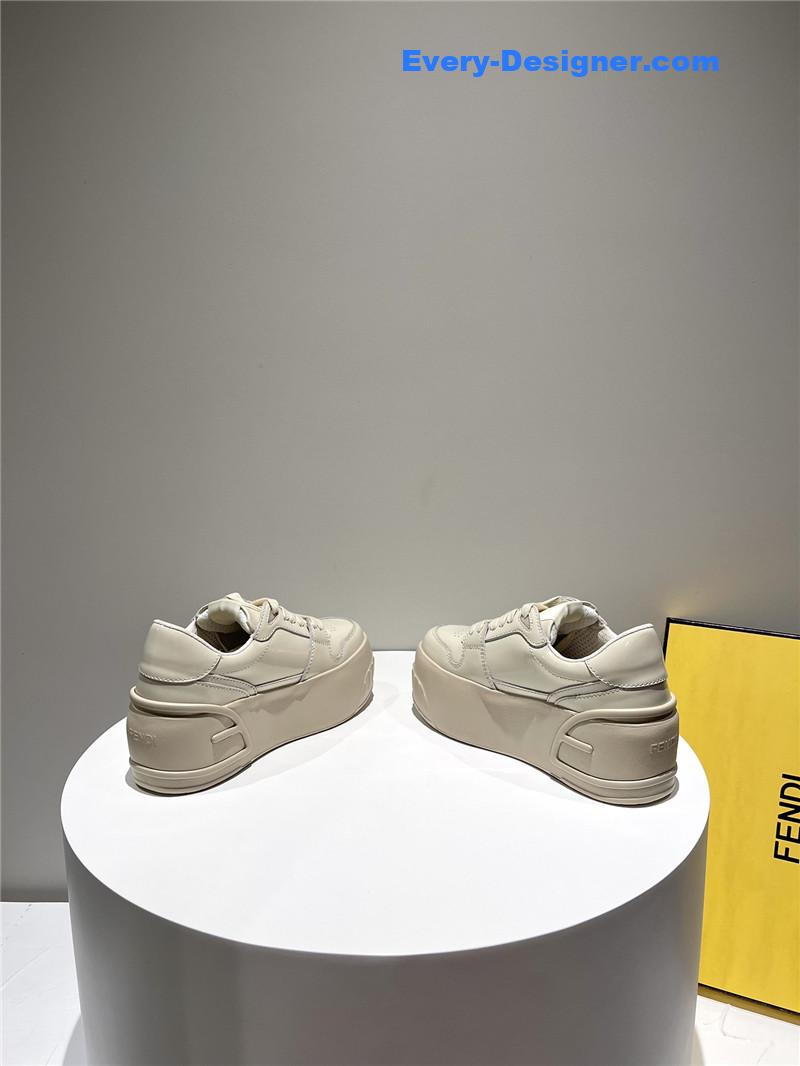 f**di platform shoes in S*per soft patent leather