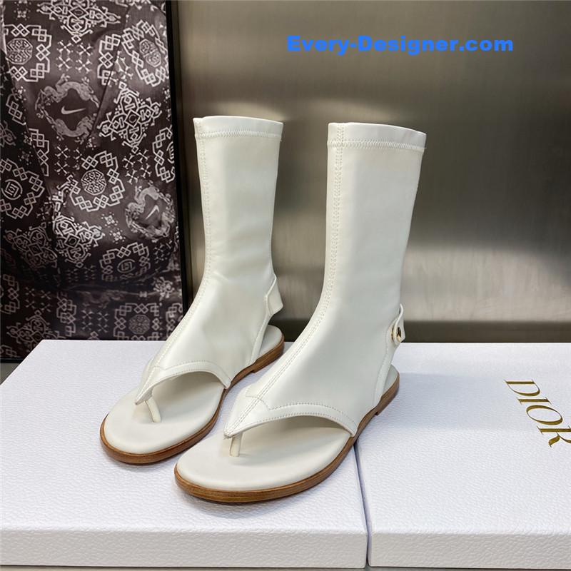 D10r new spirit clip toe casual flat elastic female sandals