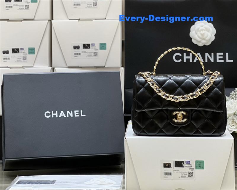 Ch**el cf handle mini bag