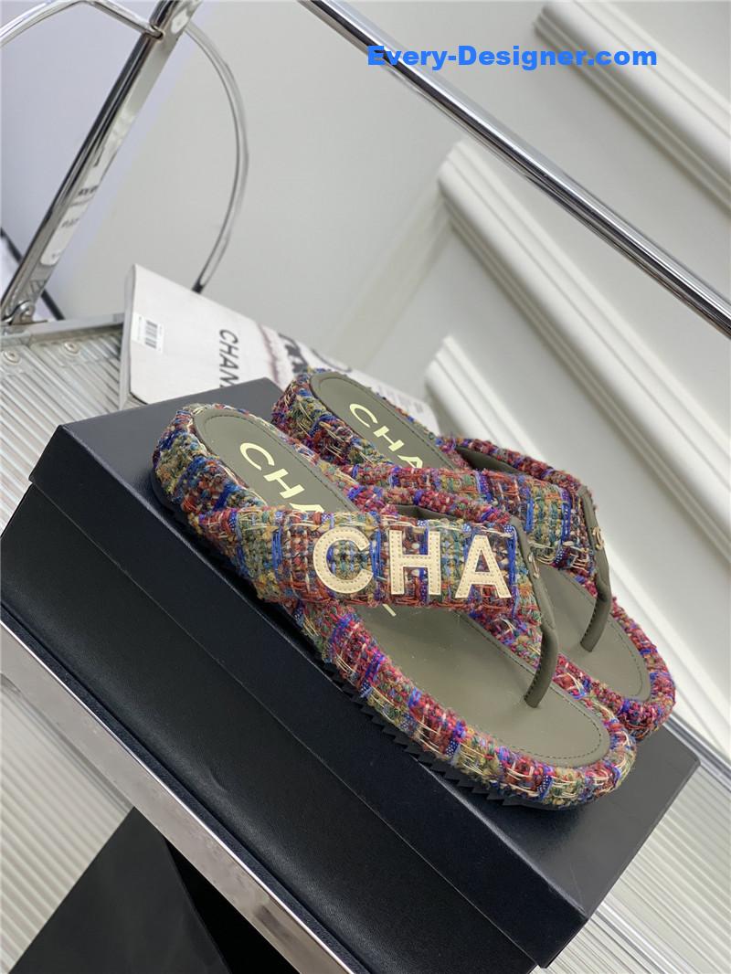 CC flip logo flops