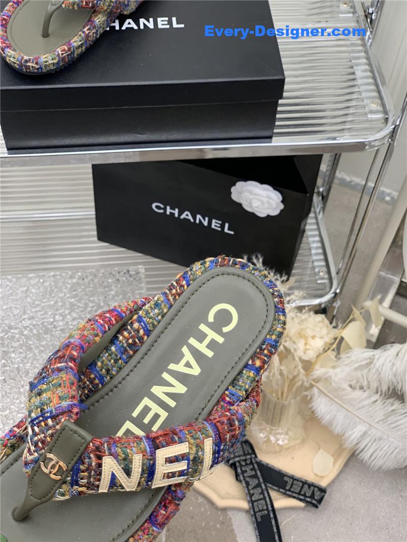 CC flip logo flops