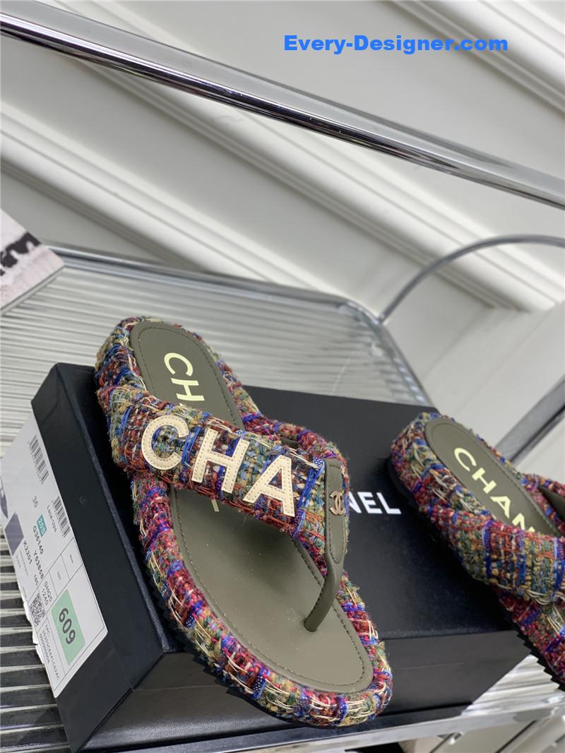 CC flip logo flops