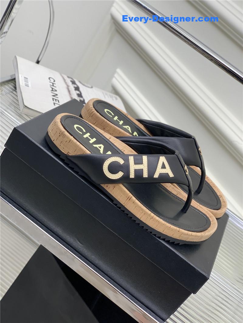 CC flip logo flops