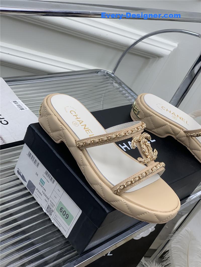 CC new silk sheepskin slippers