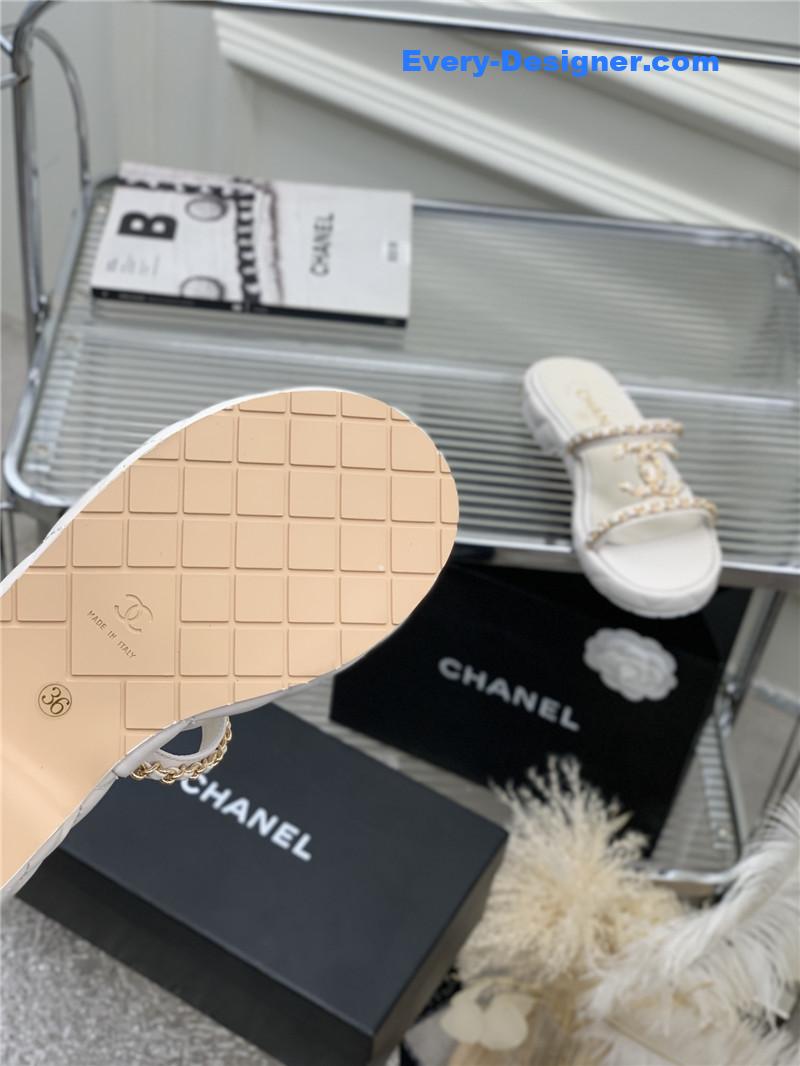 CC new silk sheepskin slippers