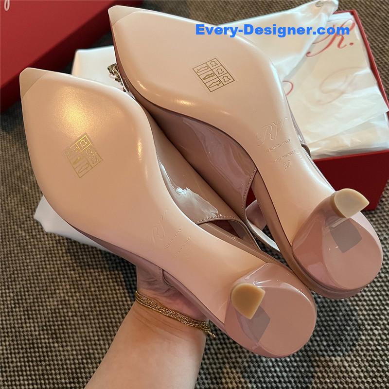 roger u1u1er new side drill buckle high heels
