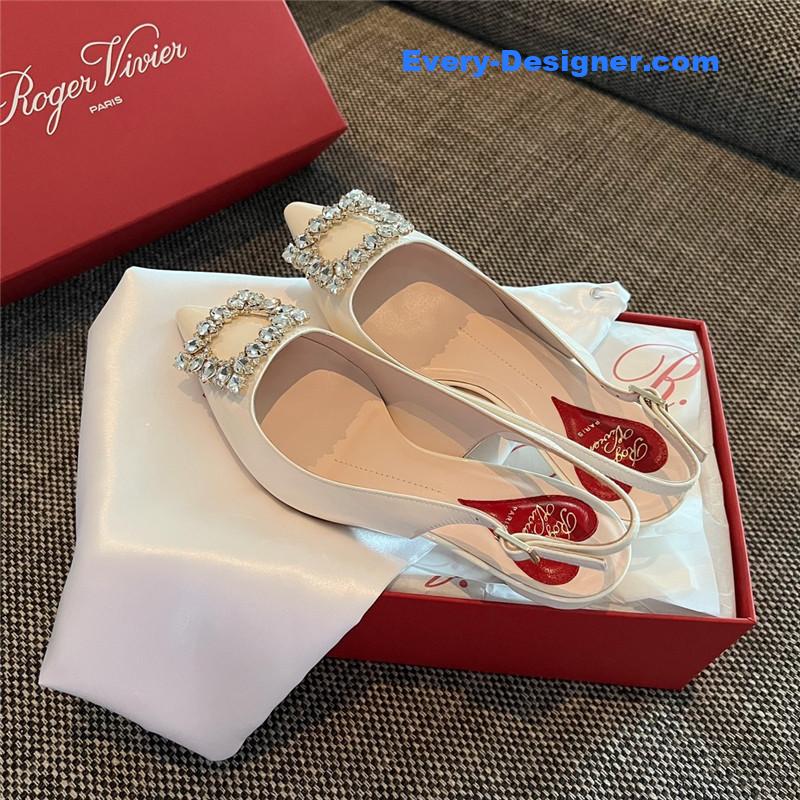 roger u1u1er new side drill buckle high heels