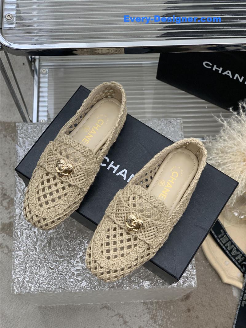 CC hollow Roman slippers