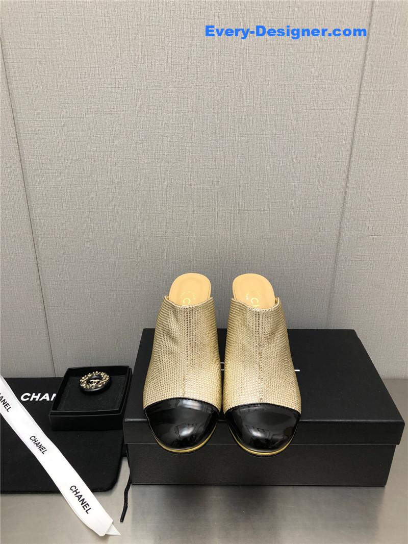CC counter catwalk platform slippers