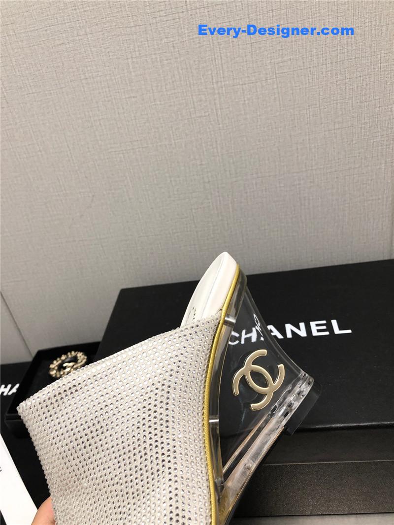 CC counter catwalk platform slippers