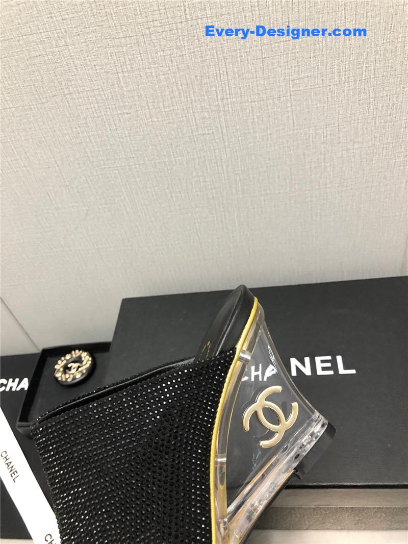 CC counter catwalk platform slippers