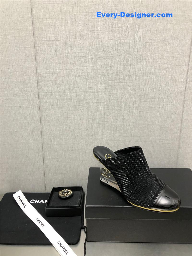 CC counter catwalk platform slippers