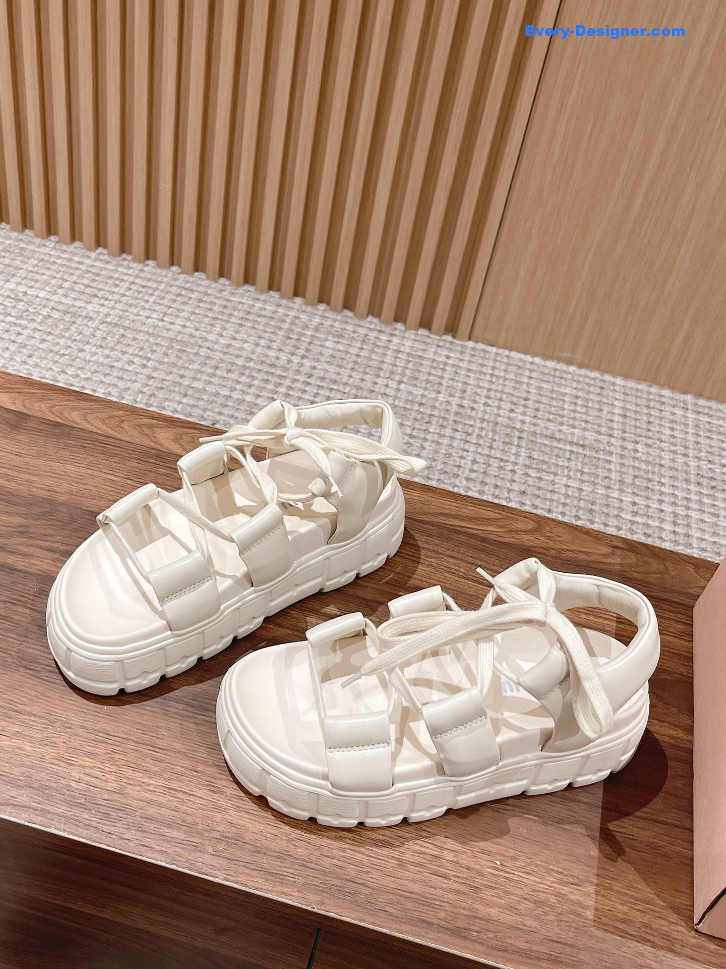 M1um1u spring and summer new casual strappy sandals