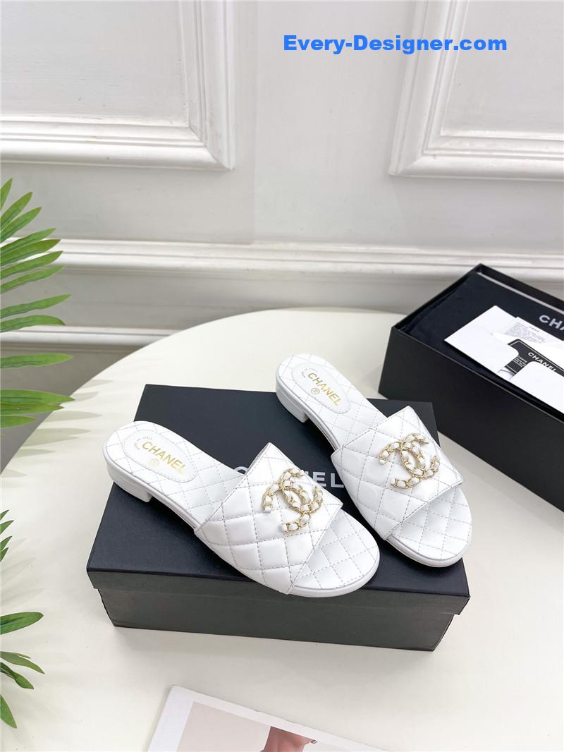 CC counter classic double C buckle slippers