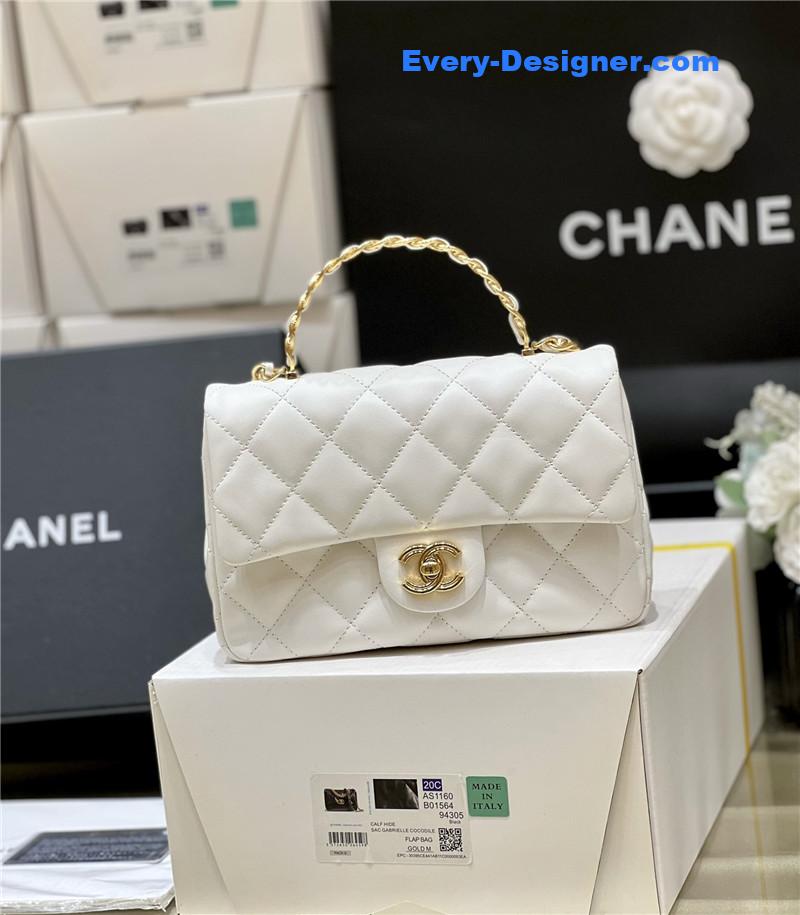 Ch**el cf handle mini bag