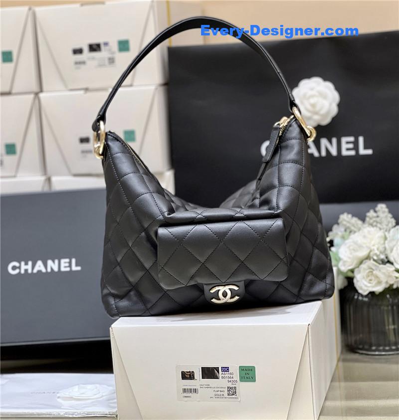 Ch**el wavy cc small hobo bag