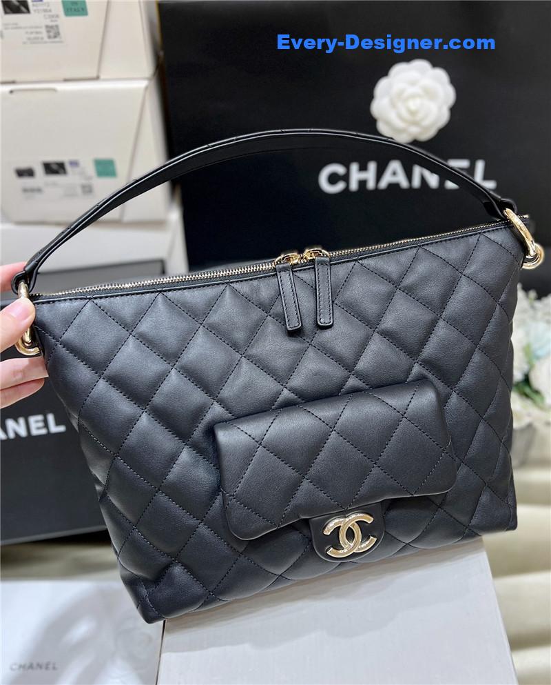 Ch**el wavy cc small hobo bag