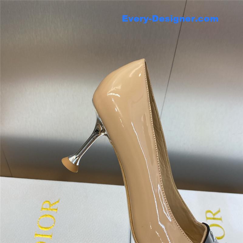 D10r cd letter logo high heel sandals