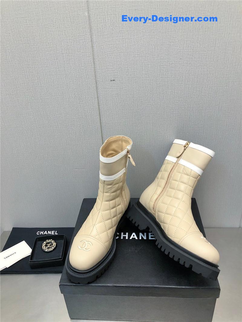 CC classic c embroidery ankle boots