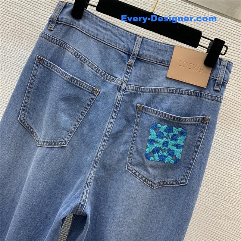L0ew* straight jeans trousers
