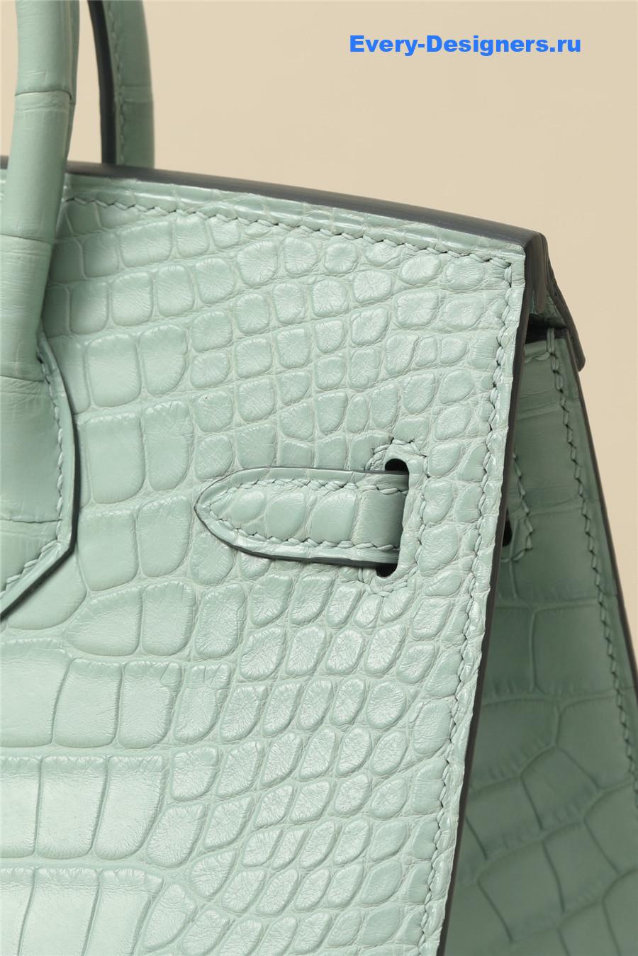 H**me5 birkin kelly 20 alligator bag green