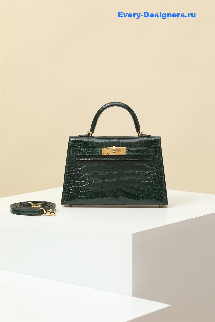 H**me5 alligator mini kelly 19 green