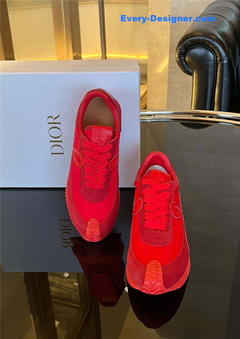 L0ew* classic logo sneakers
