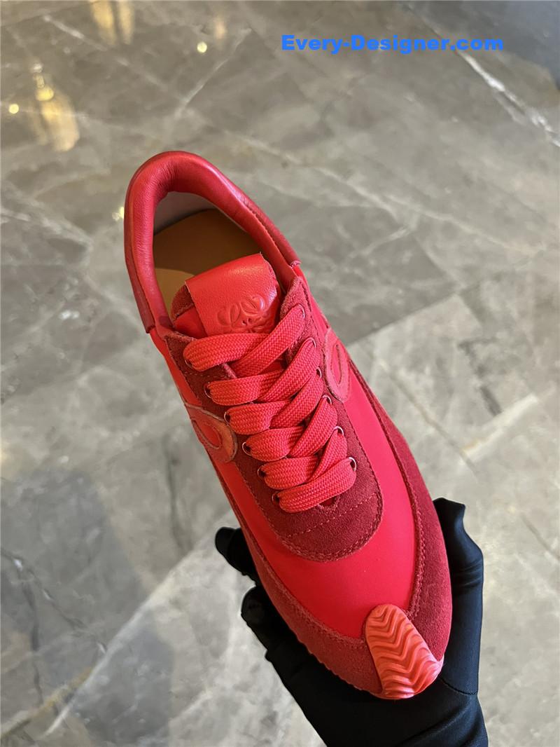 L0ew* classic logo sneakers