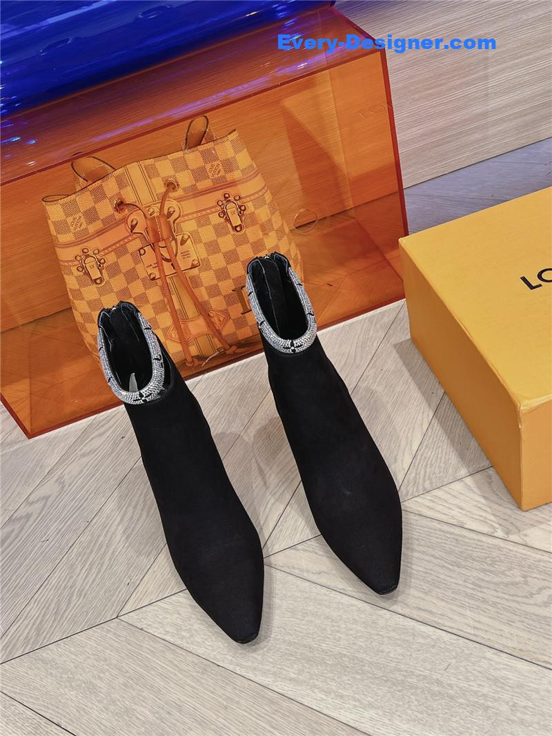 l0vis Vvtt0n lv logo printed short boots